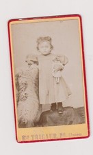 Photo ancienne fillette d'occasion  Bar-sur-Seine