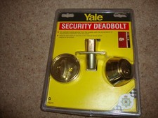 Yale security deadbolt for sale  LUTON