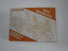 Honda xr250r owner for sale  LONDON