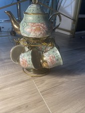 Porcelain floral tea for sale  Anson