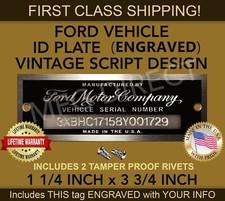 Serial number ford for sale  Allen