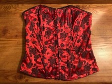 Red black corset for sale  Gainesville