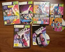 Just Dance 2014 & 3 / Dance Central 2 Microsoft Xbox 360 Kinect com manual PAL comprar usado  Enviando para Brazil