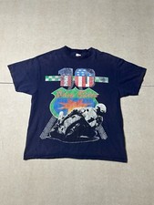 Camiseta Vintage Anos 90 Easy Rider Bike Azul Marinho Tamanho XL comprar usado  Enviando para Brazil