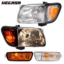 Faróis + luzes de sinalização de canto + lâmpada de para-choque com lâmpadas para 2001-2004 Toyota Tacoma, usado comprar usado Faróis + luzes de sinalização de canto + lâmpada de para-choque com lâmpadas para 2001-2004 Toyota Tacoma, usado comprar usado  Enviando para Brazil