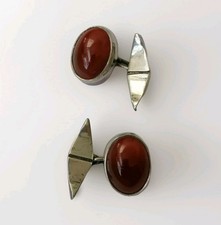 Antique cufflinks sterling for sale  TELFORD