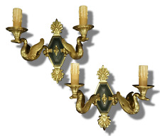 Paire appliques cygnes d'occasion  Mitry-Mory