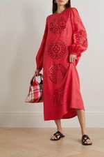 Vestido bordado feito sob encomenda Vyshyvanka broderie-anglaise comprar usado  Enviando para Brazil