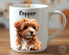 Usado, Caneca de cachorro personalizada da foto, presente personalizado para pais de animais de estimação, presentes para amantes de cães🐶 comprar usado  Enviando para Brazil