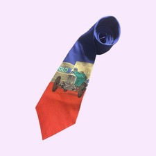Raro Polo Ralph Lauren Corrida Gravata de Seda Escritório Motor Carro Grande Prêmio Rodas Driver comprar usado  Enviando para Brazil