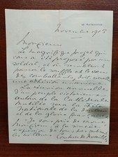 Anna noailles lettre d'occasion  Montreuil