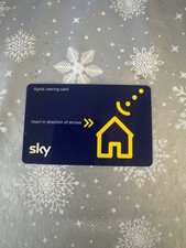 Sky viewing card for sale  NANTWICH