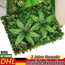 9 sztuk Sztuczne rośliny Dekoracja ścienna Sztuczne rośliny Trawnik Tło 40 X 60cm na sprzedaż  Wysyłka do Poland