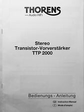 Thorens audio hifi gebraucht kaufen  Berlin