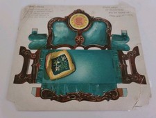 1890 Farinha Casa de Bonecas Papel Boneca Brinquedo Móveis Litho Antigo Cartão Comercial Forbes, usado comprar usado  Enviando para Brazil