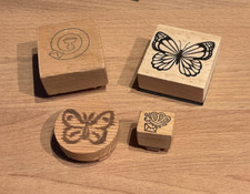 Holz stempel set gebraucht kaufen  Rastede