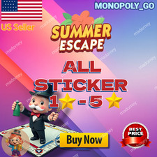 Adesivos Monopoli Go 1⭐- 5⭐ (TODOS os adesivos disponíveis) MAIS BARATO 🔥 SUPER RÁPIDO⚡24/7 comprar usado  Enviando para Brazil