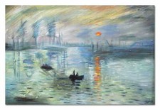 Claude Monet - Il Alba - Dipinto a Olio Tela Immagine - 60x90cm - G109300 na sprzedaż  PL