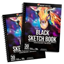 Zenacolor black sketchbook for sale  Ponte Vedra