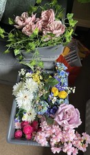 Flowers artificial assorted for sale  CRAWLEY