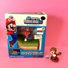 Novo Super Mario Bros. U Coin Block Sound Figure 2012 + Choco Egg mario conjunto funciona comprar usado  Enviando para Brazil