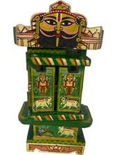 Handcrafted painted wooden for sale  UK