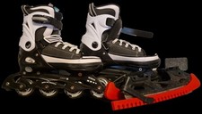 Inliner skates schlittschuhe gebraucht kaufen  Gifhorn