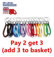 Braided faux leather for sale  LONDON