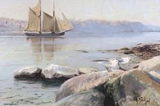 Oil painting gunnar d'occasion  Expédié en Belgium