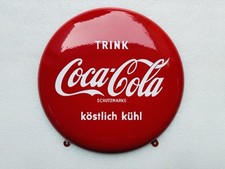 Emailschild trink coca gebraucht kaufen  Schiffweiler