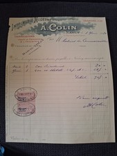 Timbres fiscaux document d'occasion  Berck