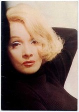Marlene dietrich autographed for sale  UK
