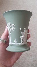 Wedgwood green jasperware for sale  SIDMOUTH