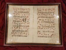 Framed antique antiphonal for sale  Brandon