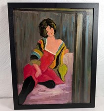 Expressionist oil painting for sale  HYDE