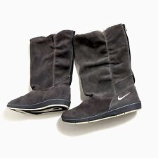 Nike Talla 9 Botas para Mujer Media Pantorrilla Sistema de Movimiento Sensorial Cremallera Forradas Gamuza Marrón, usado segunda mano  Embacar hacia Argentina