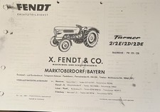 Fendt farmer ersatzteilliste gebraucht kaufen  Türkheim