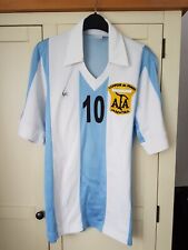 Usado, Camisa Argentina Home 1980. Blusa Le Coq Sportif Adultos ORIGINAL Média (4x5). comprar usado  Enviando para Brazil