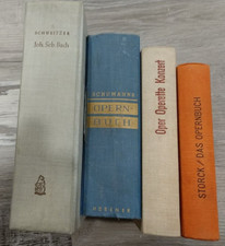 4German Language Books on Opera - Music - Bach - Hardcover -, usado comprar usado  Enviando para Brazil