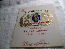 Benson hedges vintage for sale  Lake Worth