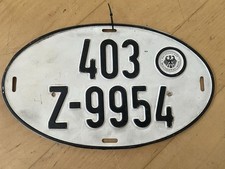 Altes nummernschild autokennze gebraucht kaufen  Bonn