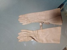 Guanti pelle vintage usato  Zenevredo