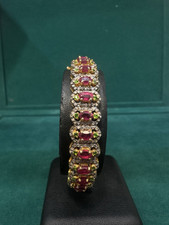 Ruby emerald bangle for sale  HAYES