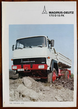 Prospekt 1975 magirus gebraucht kaufen  Gerlingen