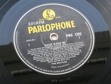 THE BEATLES  1963 UK  LP PLEASE PLEASE ME  PARLOPHONE PMC 1202  NO DATE, usado comprar usado  Enviando para Brazil
