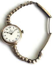 Omega wristwatch 9ct for sale  ST. ALBANS