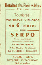 Dépliant pub serpo d'occasion  Genillé
