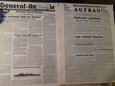 Zeitungen zeit 1933 gebraucht kaufen  Thale