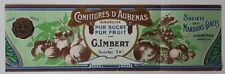 Ancienne étiquette confiture d'occasion  Nantes-