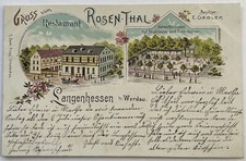 Litho vom restaurant gebraucht kaufen  Fraureuth